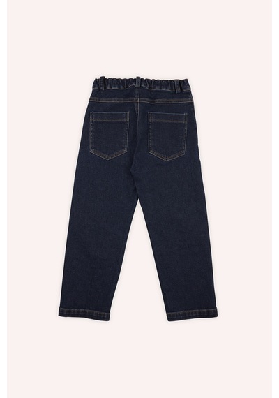 Panço Erkek Çocuk Lacivert Kot Pantolon 2421BK04026