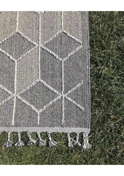 Eko Halı Soho SH 03 Grey Hav Toz Vermez Hasır Dokuma Modern Maki