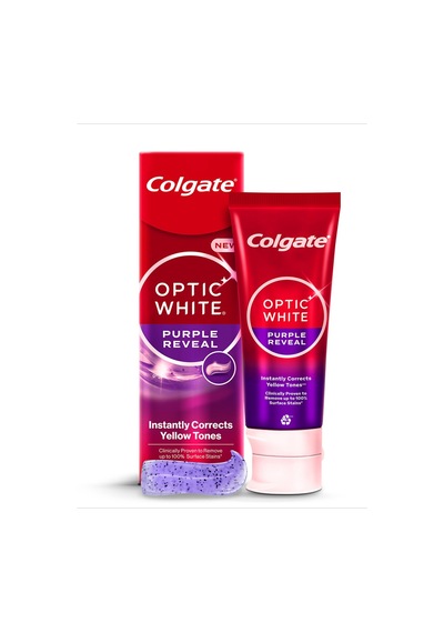 Colgate Optic White Purple Reveal Beyazlatıcı Diş Macunu 75 Ml - 7 Adet Tarı