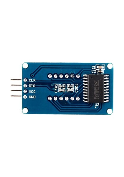 Tm1637 4′Lü 7-Segment Kırmızı Display Modülü