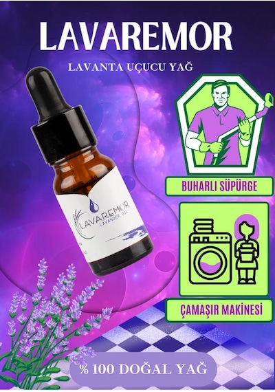 Lavaremor Doğal Lavanta Uçucu Yağı 10 ML