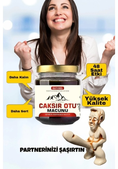 Çakşır Otu Macunu Erkeklere Çok Özel Macun Mucize