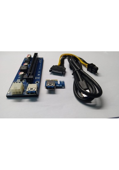 Bitcoin Madenciliği için Riser Kart Ver. 009S
