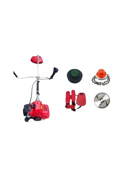 Abm Cg520n 2.8bg 1.5kw 52.8cc 28mm 8kg Bisiklet Kol Yan Tip Benzin Motorlu Tırpan