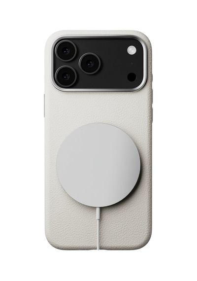 Joko - 955 - Apple iPhone Uyumlu 17 Pro Wonder Deri Magsafe Kapak - Csmo-tex - - Beyaz