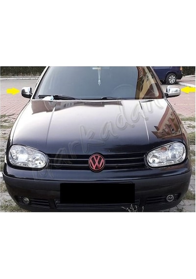 Vw Golf 4 Krom Ayna Kapağı 1998-2004 2 Parça Abs Krom