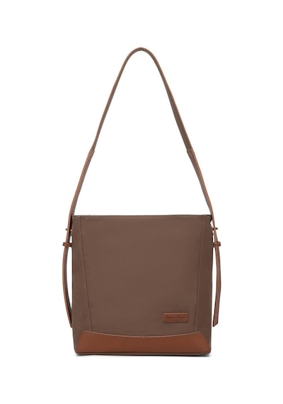 Kanvas Kumaş Kadın Omuz Çantası Smart Bags 1331 Kahve 15649604