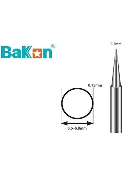 Bakon BK90 0.2mm Havya Ucu 600-LB - 1Adet
