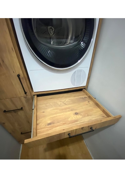 Remora Çamaşır Ve Kurutma Makine Dolabı Kahverengi