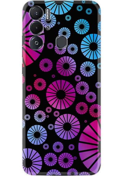 Tecno Pova Neo Kilif Silikon Desen Daireler 1751 557179659