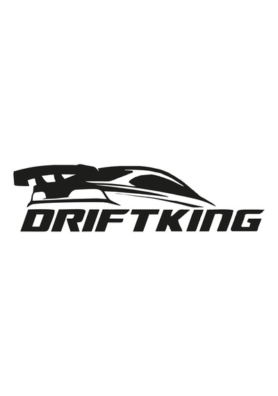 Drift King Sticker, Oto Sticker, Modifiye Sticker 25x6,5 Cm