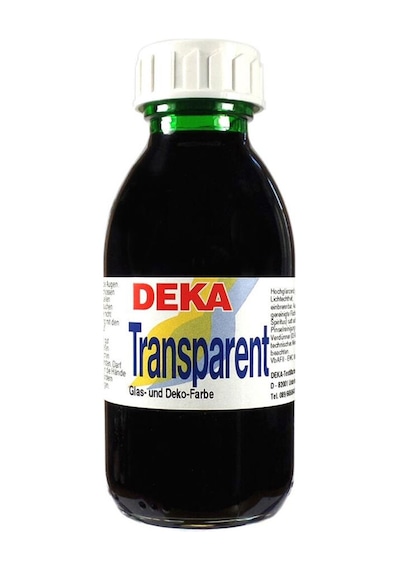 Deka Transparent Cam Boyası 125 ML Hellgrün No 62 Transparan