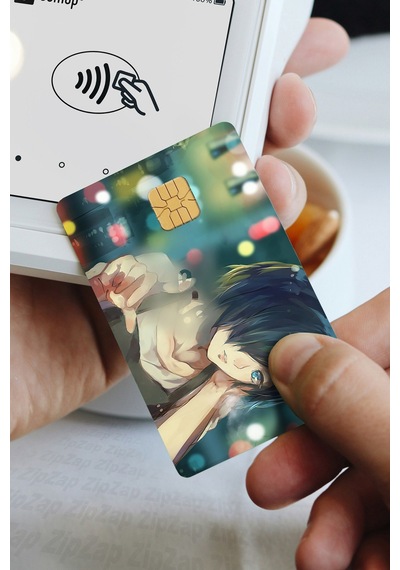 Tokyo Ghoul Kart Kaplama Sticker 7 Adet Çok Renkli