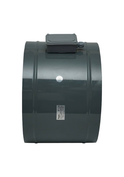 Ayas 25 Cm Çap Yba-250-2k-m 2750 D/d 220/230 Volt Monofaze Yuvarlak Kanal Tipi Aksiyel Fan