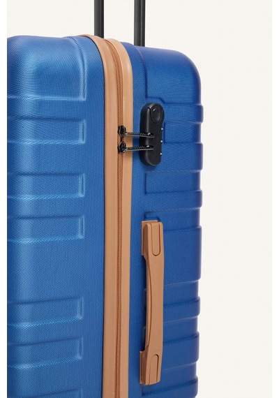 Defacto Unisex Sert Kapaklı Büyük Boy Valiz H2486axnsbe691 Mavi-be691