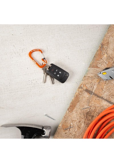 Nite Ize Slidelock Alüminyum Carabiner 4-kırmızı