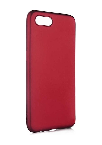 Realme C2 Kılıf Zore Premier Silikon Kapak Mürdüm