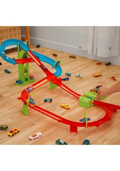 Hot Wheels Neon Yarışlar Çoklu Yarış Heyecanı Pist Seti HPC07