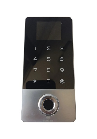 Sr-214 Lcd Em-w Ip68 Parmak İzi Kart Şifre Okuyucu Lcd Ekranlı Metal Kasa 125 Khz 3 Adet