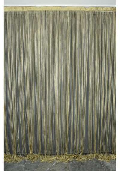 İP PERDE ZİNCİR GOLD RENK 300 x 280 CM Altın