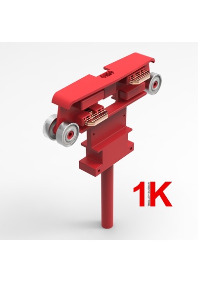 Kapalı Bara Akım Alma Arabası - 1k
