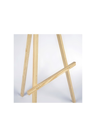 Naturel Ahsap Resim Standi Sovale 120x50 Cm Cın093
