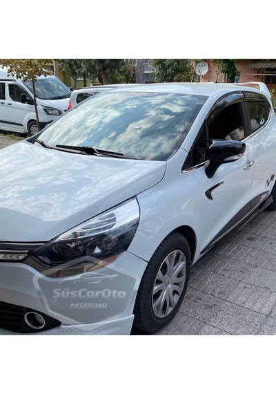 ŞüsCarOto Renault Clio 4 2012-2019 Batman Yarasa Ayna Kapağı Piano Black ABS Plastik
