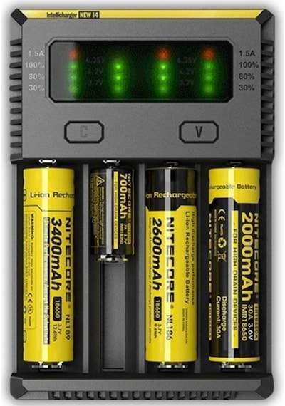 Nitecore New İ4 İntellicharger Li-ion Pil Şarj Aleti