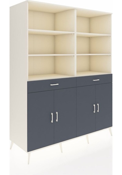 Kronos Gardrop 10 Raflı 2 Çekmeceli 4 Kapaklı 176x59x221 Aytaşı-antrasit Antrasit Kronos Gardrop 10 Raflı 2 Çekmeceli 4 Kapaklı 176x59x221 Aytaşı-antrasit Antrasit