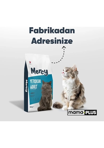 Mercy Somonlu Yetişkin Kedi Maması 10 KG