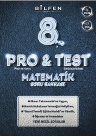 8. Sınıf Pro&test Matematik Soru Bankası