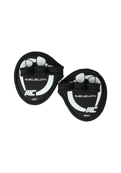 Musclecloth Grip Pads Fitness Eldiveni Siyah