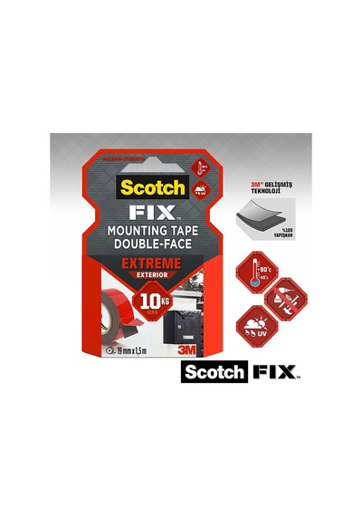 Scotch Extreme Dış Mekan Ekstra Güçlü 19mmx1.5m