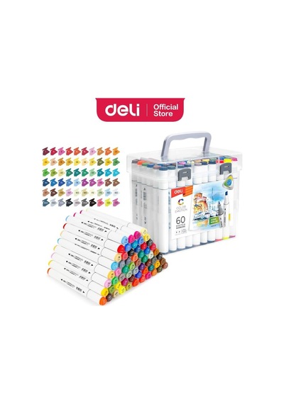 Sketch Marker Çift Uçlu 60'li Genel