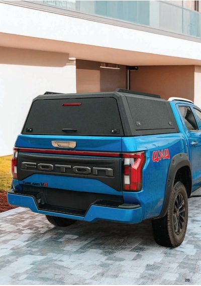 Foton Tunland Siyah Metal Kabin 2024+ Aqm-t80