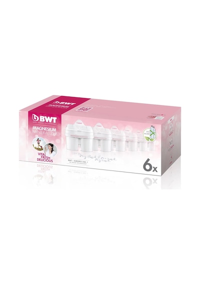 BWT Sürahi Su Arıtma Filtresi  Magnezyumlu 6lı Kutu