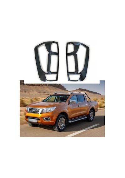 Nissan Navara İçin Uyumlu Mat Siyah Stop Kaplaması (2016-2019)