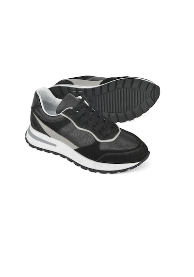 Ziya, Kadın Hakiki Deri Sneaker 1431000z6020 Siyah 1431000z6020 000 Siyah