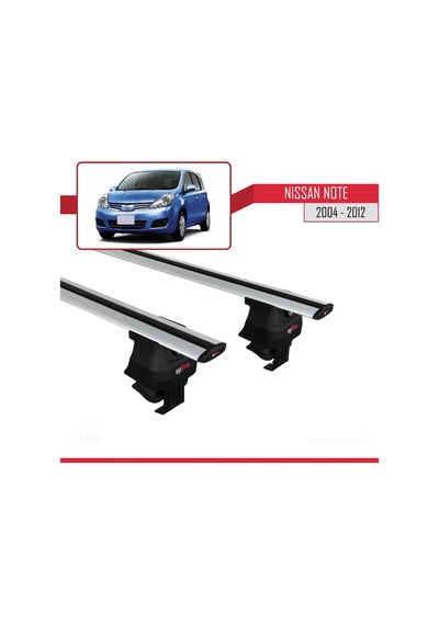 Nissan Note / Versa 2004-2012 Arası İle Uyumlu Ace-4 Ara Atkı Tavan Barı Gri