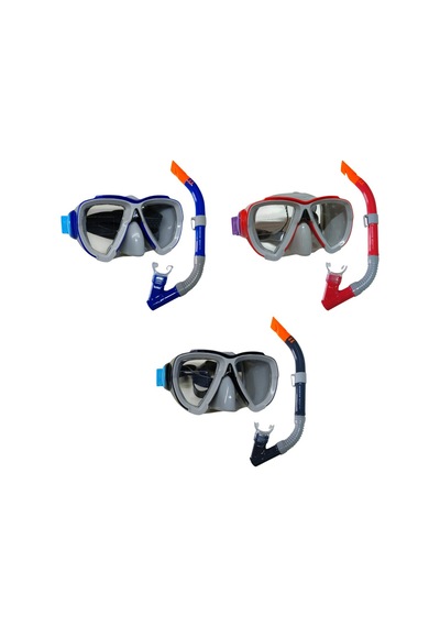 Yetişkin Maske Şnorkel Seti - 2175a Lisinya Çok Renkli