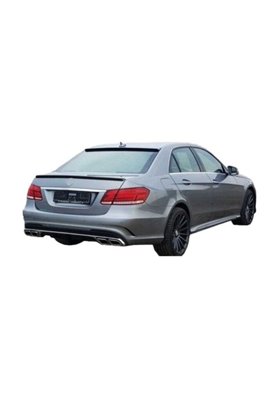 Mercedes E W212 2009-2016 Uyumlu Yedek Parça Piano Black Spoiler
