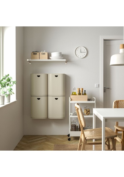 Gardsbutik, Atık Ayırma Kutusu, Gri-bej, 21 Lt