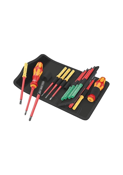 Wera Kraftform Kompact Vde 17 Parça 1000 Volt İzoleli Tornavida Takımı 05006611001