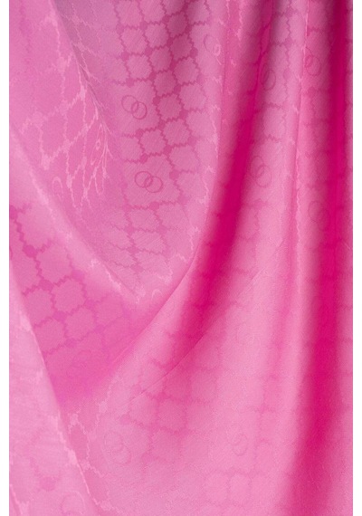 Imannoor Pencere Kafes Pembe Ramy Jakar Şal 70x210 Pembe