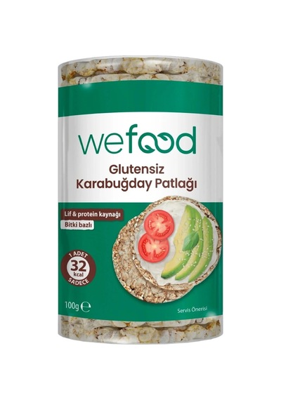 Wefood Glutensiz Karabuğday Patlağı 100 Gr.