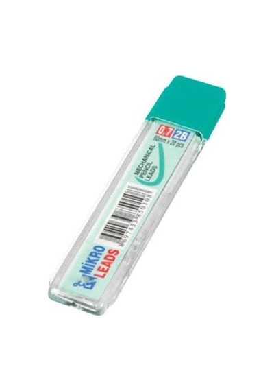 Kalem Ucu 2b 0,7 Mm 3 Adet Mekanik Uçlu Otomatik Kurşun Kalem Ucu 2b 60mm X 0,7mm Siyah Mikro Uç Kısa
