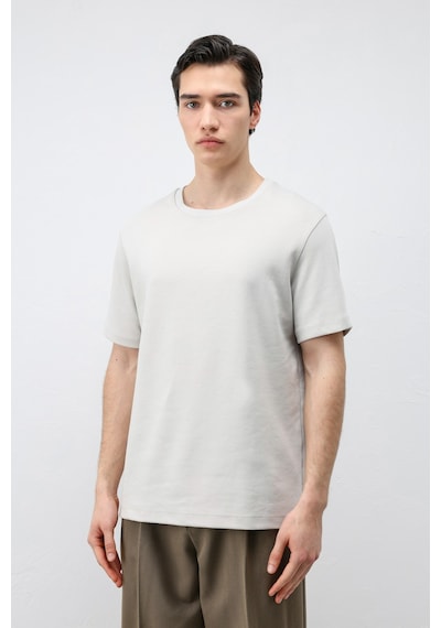 Antioch Regular Fit Basic Erkek T-shirt Gri