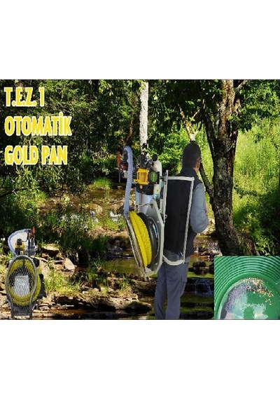 Altın Eleme Motoru Otomatik Gold Pan