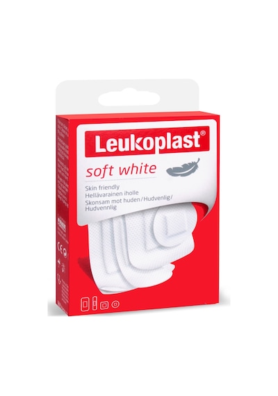 Leukoplast Soft White 19X72Mm 12 Ad.. 6X22Mm 6 Ad.. 38X72Mm Çok Renkli