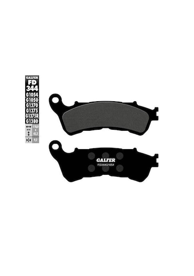 Honda Vfr 800 X Crossrunner Ön Fren Balatası 2011-2014 Galfer Yarı Metal
